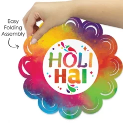 Big Dot Of Happiness Holi Hai - Festival Of Colors Party Round Table Decorations - Paper Chargers - Place Setting For 12 8 Big Dot Of Happiness Holi Hai - Festival Of Colors Party Round Table Decorations - Paper Chargers - Place Setting For 12 -Aurora Party Sales GUEST 4efbfea9 9076 40bd a118 08232582e0e1