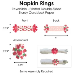 Big Dot Of Happiness Berry Sweet Strawberry Fruit Themed Birthday Party & Baby Shower Paper Charger & Table Decorations Chargerific Kit Setting For 8 10 Big Dot Of Happiness Berry Sweet Strawberry Fruit Themed Birthday Party & Baby Shower Paper Charger & Table Decorations Chargerific Kit Setting For 8 -Aurora Party Sales GUEST 4f2bdc45 2eb8 4e0d 8ead 01f1423f6051