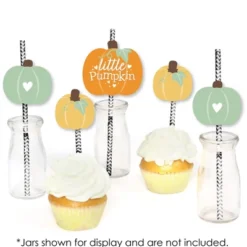 Big Dot Of Happiness Little Pumpkin - Paper Straw Decor - Fall Birthday Party Or Baby Shower Striped Decorative Straws - Set Of 24 6 Big Dot Of Happiness Little Pumpkin - Paper Straw Decor - Fall Birthday Party Or Baby Shower Striped Decorative Straws - Set Of 24 -Aurora Party Sales GUEST 4fa85e9c 26c2 4987 882b 31315f9b5f72
