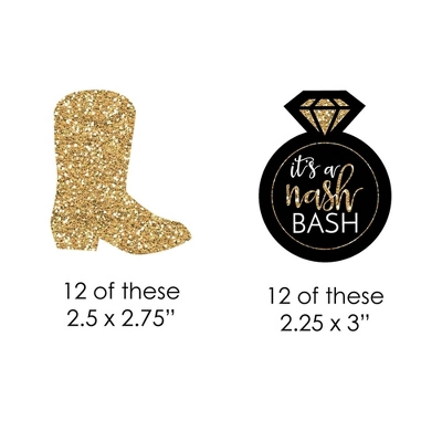 Big Dot Of Happiness Nash Bash - Paper Straw Decor - Nashville Bachelorette Party Striped Decorative Straws - Set Of 24 1 Big Dot Of Happiness Nash Bash - Paper Straw Decor - Nashville Bachelorette Party Striped Decorative Straws - Set Of 24