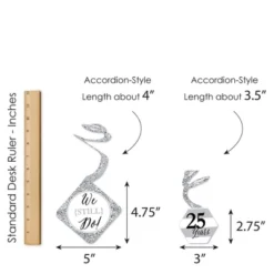 Big Dot Of Happiness We Still Do - 25th Wedding Anniversary - Anniversary Party Hanging Decor - Party Decoration Swirls - Set Of 40 11 Big Dot Of Happiness We Still Do - 25th Wedding Anniversary - Anniversary Party Hanging Decor - Party Decoration Swirls - Set Of 40 -Aurora Party Sales GUEST 503291d3 e827 4c84 8bde f2d5462d7caf