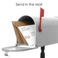 Big Dot Of Happiness 1st Birthday Little Miss Onederful - Fill-In Cards - Girl First Birthday Party Fold And Send Invitations - Set Of 8 -Aurora Party Sales GUEST 52ad679a 592e 4c0f 9a4d 560e941eb0f9