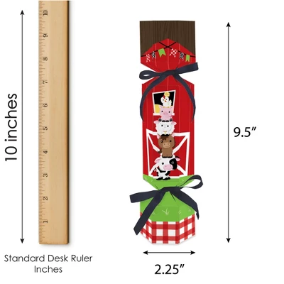 Big Dot Of Happiness Farm Animals - No Snap Barnyard Baby Shower Or Birthday Party Table Favors - DIY Cracker Boxes - Set Of 12 6 Big Dot Of Happiness Farm Animals - No Snap Barnyard Baby Shower Or Birthday Party Table Favors - DIY Cracker Boxes - Set Of 12 - Image 6