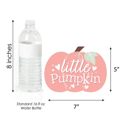 Big Dot Of Happiness Girl Little Pumpkin - Decorations DIY Fall Birthday Party Or Baby Shower Essentials - Set Of 20 3 Big Dot Of Happiness Girl Little Pumpkin - Decorations DIY Fall Birthday Party Or Baby Shower Essentials - Set Of 20 - Image 3