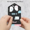Big Dot Of Happiness Boy Boo-y Or Ghoul - Party Game Pickle Cards - Halloween Gender Reveal Pull Tabs - Set Of 12