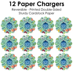 Big Dot Of Happiness Buggin' Out - Bugs Birthday Party Round Table Decorations - Paper Chargers - Place Setting For 12 -Aurora Party Sales GUEST 548b7e80 a6a4 42a9 9752 ef78133efdf9