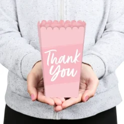 Big Dot Of Happiness Pink Elegantly Simple - Guest Party Favor Popcorn Treat Boxes - Set Of 12 -Aurora Party Sales GUEST 54b9695d 592c 4bf6 b35a 8f1ef159f55b