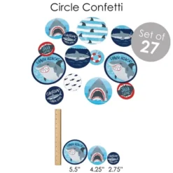 Big Dot Of Happiness Shark Zone - Jawsome Party Or Birthday Party Supplies - Banner Decoration Kit - Fundle Bundle -Aurora Party Sales GUEST 55bb1f0e 07b9 4e3f 9633 361cd2c0f2df