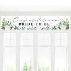 Big Dot Of Happiness Boho Botanical Bride - Greenery Bridal Shower And Wedding Party Decorations Party Banner 7 Big Dot Of Happiness Boho Botanical Bride - Greenery Bridal Shower And Wedding Party Decorations Party Banner -Aurora Party Sales GUEST 560288c2 b4c2 4ee8 a851 a330e03c20ae