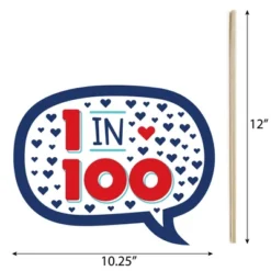 Big Dot Of Happiness Happy Heartiversary - CHD Awareness Photo Booth Props Kit - 10 Piece 7 Big Dot Of Happiness Happy Heartiversary - CHD Awareness Photo Booth Props Kit - 10 Piece -Aurora Party Sales GUEST 56ee875e 4c8f 4cc5 a680 7f066ab3b525