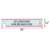 Big Dot Of Happiness Whole Llama Fun - Llama Fiesta Baby Shower Decorations Party Banner