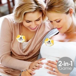 Big Dot Of Happiness Let's Fiesta - Baby Shower Conversation Starter - 2-in-1 Dirty Diaper Game - Set Of 24