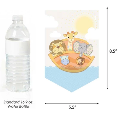 Big Dot Of Happiness Noah's Ark - Baby Shower Bunting Banner - Animal Party Decorations - Welcome Baby 1 Big Dot Of Happiness Noah's Ark - Baby Shower Bunting Banner - Animal Party Decorations - Welcome Baby