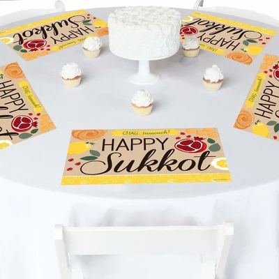 Big Dot Of Happiness Sukkot - Paper Sukkah Coloring Sheets - Activity Placemats - Set Of 16 2 Big Dot Of Happiness Sukkot - Paper Sukkah Coloring Sheets - Activity Placemats - Set Of 16 - Image 2