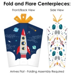 Big Dot Of Happiness Blast Off To Outer Space - Rocket Ship Baby Shower Or Birthday Party Decor And Confetti - Terrific Table Centerpiece Kit 30 Ct 8 Big Dot Of Happiness Blast Off To Outer Space - Rocket Ship Baby Shower Or Birthday Party Decor And Confetti - Terrific Table Centerpiece Kit 30 Ct -Aurora Party Sales GUEST 591107e8 596e 4a0a 8136 eb9a647b621f