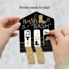 Big Dot Of Happiness Nash Bash - Nashville Bachelorette Party Game Pickle Cards - Pull Tabs 3-in-a-Row - Set Of 12