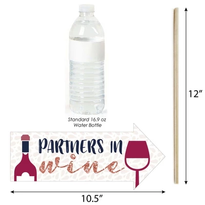 Big Dot Of Happiness Funny Vino Before Vows - Winery Bridal Shower Or Bachelorette Party Photo Booth Props Kit - 10 Piece 2 Big Dot Of Happiness Funny Vino Before Vows - Winery Bridal Shower Or Bachelorette Party Photo Booth Props Kit - 10 Piece - Image 2