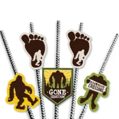 Big Dot Of Happiness Sasquatch Crossing - Paper Straw Decor - Bigfoot Party Or Birthday Party Striped Decorative Straws - Set Of 24 7 Big Dot Of Happiness Sasquatch Crossing - Paper Straw Decor - Bigfoot Party Or Birthday Party Striped Decorative Straws - Set Of 24 -Aurora Party Sales GUEST 5b48a2a8 6a22 4bfe 8225 bca62d4503d2
