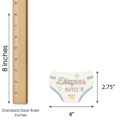 Big Dot Of Happiness World Awaits - Diaper Shaped Raffle Ticket Inserts - Travel Themed Baby Shower Activities - Diaper Raffle Game - Set Of 24 2 Big Dot Of Happiness World Awaits - Diaper Shaped Raffle Ticket Inserts - Travel Themed Baby Shower Activities - Diaper Raffle Game - Set Of 24 - Image 2