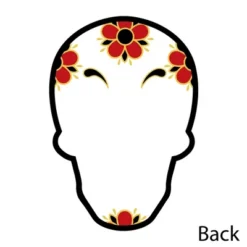 Big Dot Of Happiness Day Of The Dead - Shaped Thank You Cards - Sugar Skull Party Thank You Note Cards With Envelopes - Set Of 12 -Aurora Party Sales GUEST 5c98d74b 8840 4170 87bf 5dd7d1c84bb6