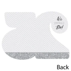 Big Dot Of Happiness We Still Do - 25th Wedding Anniversary - Shaped Thank You Cards - Anniversary Party Thank You Cards With Envelopes - Set Of 12 7 Big Dot Of Happiness We Still Do - 25th Wedding Anniversary - Shaped Thank You Cards - Anniversary Party Thank You Cards With Envelopes - Set Of 12 -Aurora Party Sales GUEST 5ddd388a c07a 42d8 ba53 43fe47afddfd