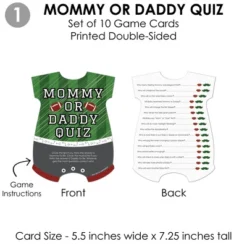 Big Dot Of Happiness End Zone - Football - 4 Baby Shower Games - 10 Cards Each - Gamerific Bundle 8 Big Dot Of Happiness End Zone - Football - 4 Baby Shower Games - 10 Cards Each - Gamerific Bundle -Aurora Party Sales GUEST 5de5237d b8f9 4888 8428 7e3d20a1fe0e