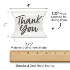 Big Dot Of Happiness Champagne Elegantly Simple - Favor Gift Boxes - Guest Party Favors Petite Pillow Boxes - Set Of 20 -Aurora Party Sales GUEST 5e3dcf0d e1da 47c6 803d d425ec763251