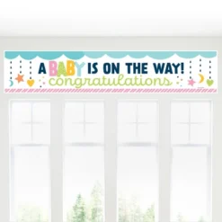 Big Dot Of Happiness Colorful Baby Shower - Gender Neutral Baby Shower Decorations Party Banner -Aurora Party Sales GUEST 5eee8b42 a3e5 43e3 b207 8df01fd63a9d