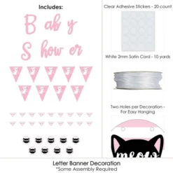 Big Dot Of Happiness Purr-fect Kitty Cat - Kitten Meow Baby Shower Letter Banner Decoration - 36 Banner Cutouts And Baby Shower Banner Letters 7 Big Dot Of Happiness Purr-fect Kitty Cat - Kitten Meow Baby Shower Letter Banner Decoration - 36 Banner Cutouts And Baby Shower Banner Letters -Aurora Party Sales GUEST 5fdf9070 58d2 457d 9d2e 2410e31bffd6