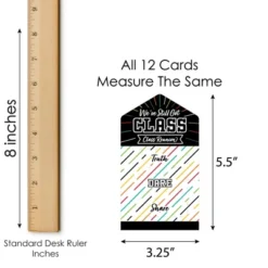 Big Dot Of Happiness Still Got Class - High School Reunion Party Game Pickle Cards - Truth, Dare, Share Pull Tabs - Set Of 12 -Aurora Party Sales GUEST 602a6806 2b18 4830 ae09 cb94432499d9