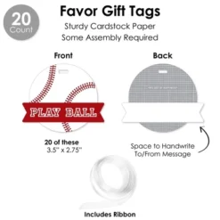 Big Dot Of Happiness Batter Up - Baseball - Baby Shower Or Birthday Party Favors And Cupcake Kit - Fabulous Favor Party Pack - 100 Pieces -Aurora Party Sales GUEST 6084b6da c6c1 42db a7f6 1bef980389a2