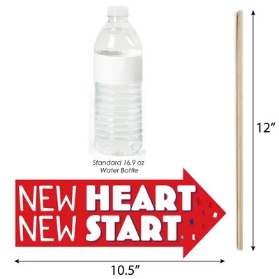 Big Dot Of Happiness Happy Heartiversary - CHD Awareness Photo Booth Props Kit - 10 Piece 2 Big Dot Of Happiness Happy Heartiversary - CHD Awareness Photo Booth Props Kit - 10 Piece - Image 2