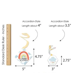 Big Dot Of Happiness Hello Rainbow - Boho Baby Shower And Birthday Party Hanging Decor - Party Decoration Swirls - Set Of 40 12 Big Dot Of Happiness Hello Rainbow - Boho Baby Shower And Birthday Party Hanging Decor - Party Decoration Swirls - Set Of 40 -Aurora Party Sales GUEST 618cb1d0 4789 49dc bbae c2a724608cb0