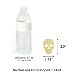 Big Dot Of Happiness Gold Glitter Sugar Skull Party Straws - No-Mess Real Glitter Cut-Outs & Decorative Day Of The Dead Party Paper Straws - Set Of 24 8 Big Dot Of Happiness Gold Glitter Sugar Skull Party Straws - No-Mess Real Glitter Cut-Outs & Decorative Day Of The Dead Party Paper Straws - Set Of 24 -Aurora Party Sales GUEST 61f8ed7f dcc6 45b8 83e5 5413c881678f