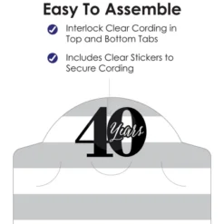 Big Dot Of Happiness We Still Do - 40th Wedding Anniversary - Anniversary Party Vertical Photo Garland 35 Pieces 8 Big Dot Of Happiness We Still Do - 40th Wedding Anniversary - Anniversary Party Vertical Photo Garland 35 Pieces -Aurora Party Sales GUEST 62709e8e 6c97 43c5 8a07 ac630dcabffd