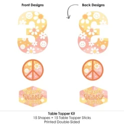 Big Dot Of Happiness Young, Wild And Three - Boho Hippie Third Birthday Party Centerpiece Sticks - Table Toppers - Set Of 15 9 Big Dot Of Happiness Young, Wild And Three - Boho Hippie Third Birthday Party Centerpiece Sticks - Table Toppers - Set Of 15 -Aurora Party Sales GUEST 63a0ab5f 4eb7 4056 b884 fca7e99fc927