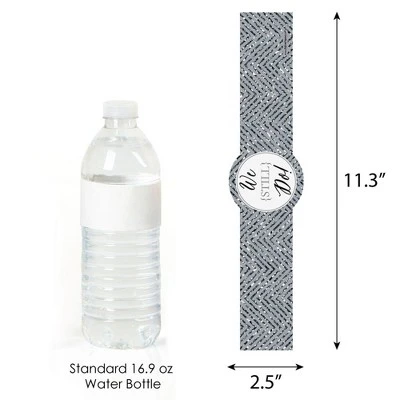 Big Dot Of Happiness We Still Do - 25th Wedding Anniversary - DIY Party Supplies - Wedding Anniversary Party DIY Wrapper Favors & Decor - Set Of 15 2 Big Dot Of Happiness We Still Do - 25th Wedding Anniversary - DIY Party Supplies - Wedding Anniversary Party DIY Wrapper Favors & Decor - Set Of 15 - Image 2