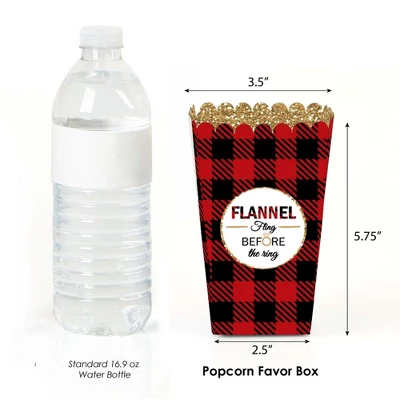 Big Dot Of Happiness Flannel Fling Before The Ring - Buffalo Plaid Bachelorette Party Favor Popcorn Treat Boxes - Set Of 12 1 Big Dot Of Happiness Flannel Fling Before The Ring - Buffalo Plaid Bachelorette Party Favor Popcorn Treat Boxes - Set Of 12