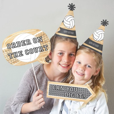 Big Dot Of Happiness Bump, Set, Spike - Volleyball - Happy Birthday Party Supplies Kit - Ready To Party Pack - 8 Guests 5 Big Dot Of Happiness Bump, Set, Spike - Volleyball - Happy Birthday Party Supplies Kit - Ready To Party Pack - 8 Guests - Image 5