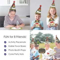 Big Dot Of Happiness Wild Mushrooms - Red Toadstool Happy Birthday Party Supplies Kit - Ready To Party Pack - 8 Guests -Aurora Party Sales GUEST 65407824 b6bf 4478 a776 f1c94e998e50