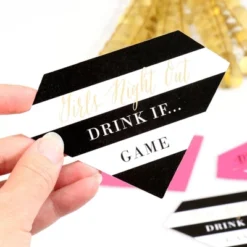 Big Dot Of Happiness Drink If Game - Girls Night Out - Party Game Cards - 24 Count -Aurora Party Sales GUEST 66644969 e58e 4210 8f20 6c95c16281e6