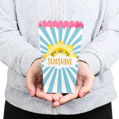 Big Dot Of Happiness You Are My Sunshine - Baby Shower Or Birthday Party Favor Popcorn Treat Boxes - Set Of 12 3 Big Dot Of Happiness You Are My Sunshine - Baby Shower Or Birthday Party Favor Popcorn Treat Boxes - Set Of 12 - Image 3