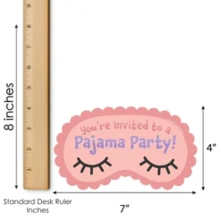 Big Dot Of Happiness Pajama Slumber Party - Shaped Fill-In Invitations - Girls Sleepover Birthday Party Invitation Cards With Envelopes - Set Of 12 -Aurora Party Sales GUEST 6713e199 5c53 4100 99ea d0fa4912e672
