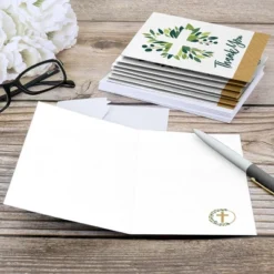 Big Dot Of Happiness Elegant Cross - Religious Party Thank You Cards (8 Count) -Aurora Party Sales GUEST 677e73f9 7812 4ddb 85a8 fab98389029f