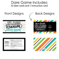 Big Dot Of Happiness Still Got Class - High School Reunion Party Game Scratch Off Dare Cards - 22 Count -Aurora Party Sales GUEST 68520d7b 7987 4c94 99a9 b21ddfe0ae88
