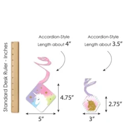 Big Dot Of Happiness Rainbow Unicorn - Magical Unicorn Baby Shower Or Birthday Party Hanging Decor - Party Decoration Swirls - Set Of 40 11 Big Dot Of Happiness Rainbow Unicorn - Magical Unicorn Baby Shower Or Birthday Party Hanging Decor - Party Decoration Swirls - Set Of 40 -Aurora Party Sales GUEST 69050bac 4c58 41da a620 4760a61048d0