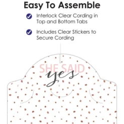 Big Dot Of Happiness Bride Squad - Rose Gold Bridal Shower Or Bachelorette Party Vertical Photo Garland 35 Pieces -Aurora Party Sales GUEST 6a1e0171 e857 4d26 ae24 1e8b1d095abb