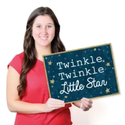 Big Dot Of Happiness Twinkle Twinkle Little Star - Party Table Decorations - Baby Shower Or Birthday Party Placemats - Set Of 16 -Aurora Party Sales GUEST 6c29cadc 7ec5 41b2 aa9b 9c8ec9bf7356