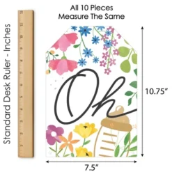 Big Dot Of Happiness Wildflowers Baby - Hanging Vertical Paper Door Banners - Boho Floral Baby Shower Wall Decoration Kit - Indoor Door Decor 10 Big Dot Of Happiness Wildflowers Baby - Hanging Vertical Paper Door Banners - Boho Floral Baby Shower Wall Decoration Kit - Indoor Door Decor -Aurora Party Sales GUEST 6c5b4dd9 2719 4737 bffd a4a552af8163