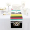Big Dot Of Happiness Day Of The Dead - Petite Sugar Skull Party Paper Table Runner - 12 X 60 Inches